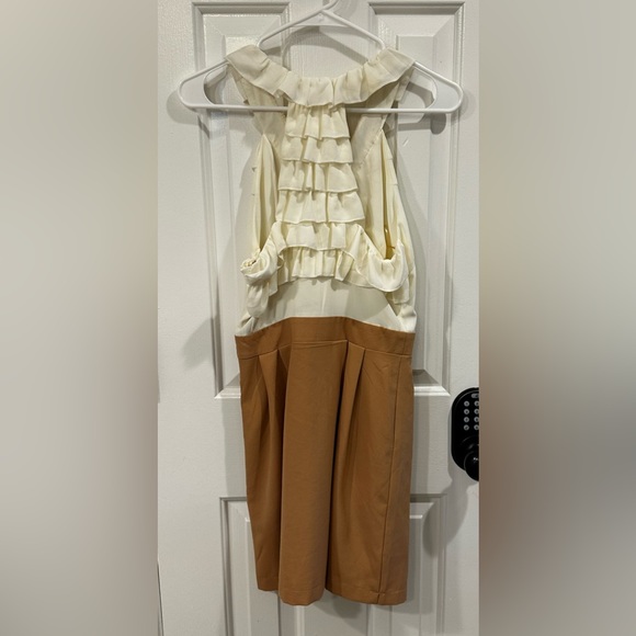 Pink Owl Ruffle Dress - Picture 2 of 4